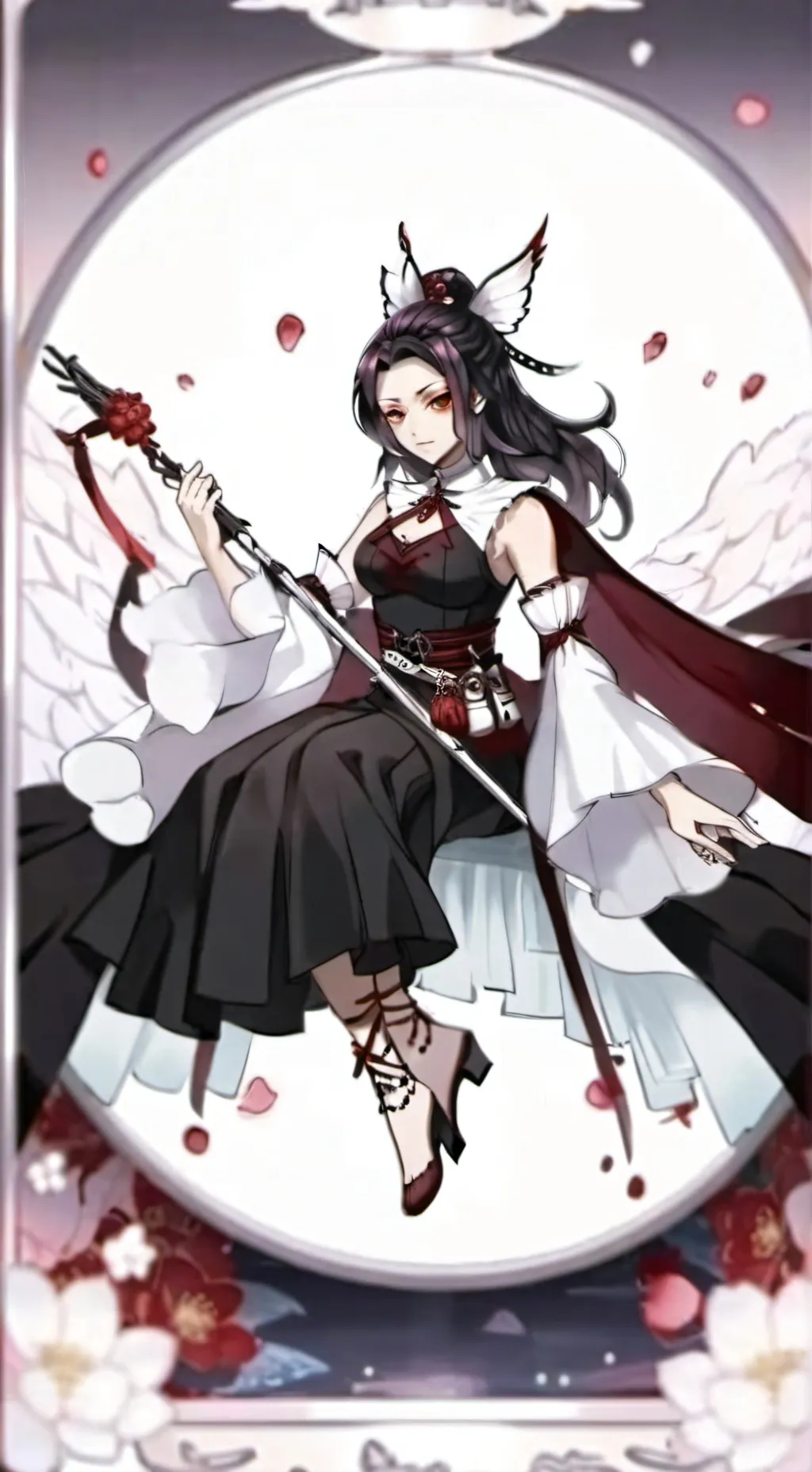 ai character: MuzankokuLucina background