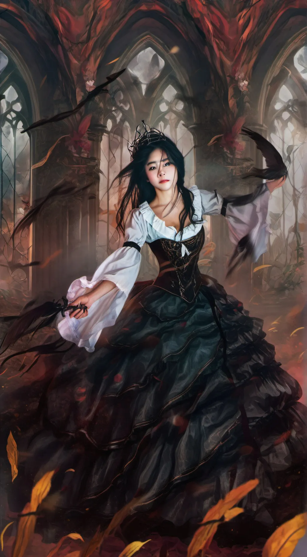 ai character: Hwang Hyunjin  background