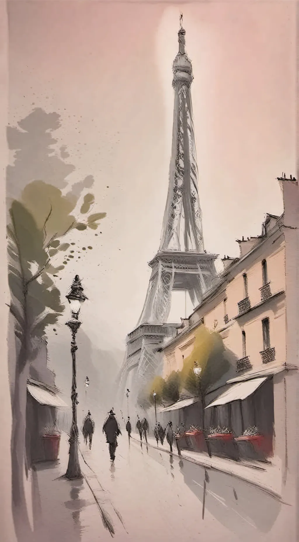 ai character: passpuort background