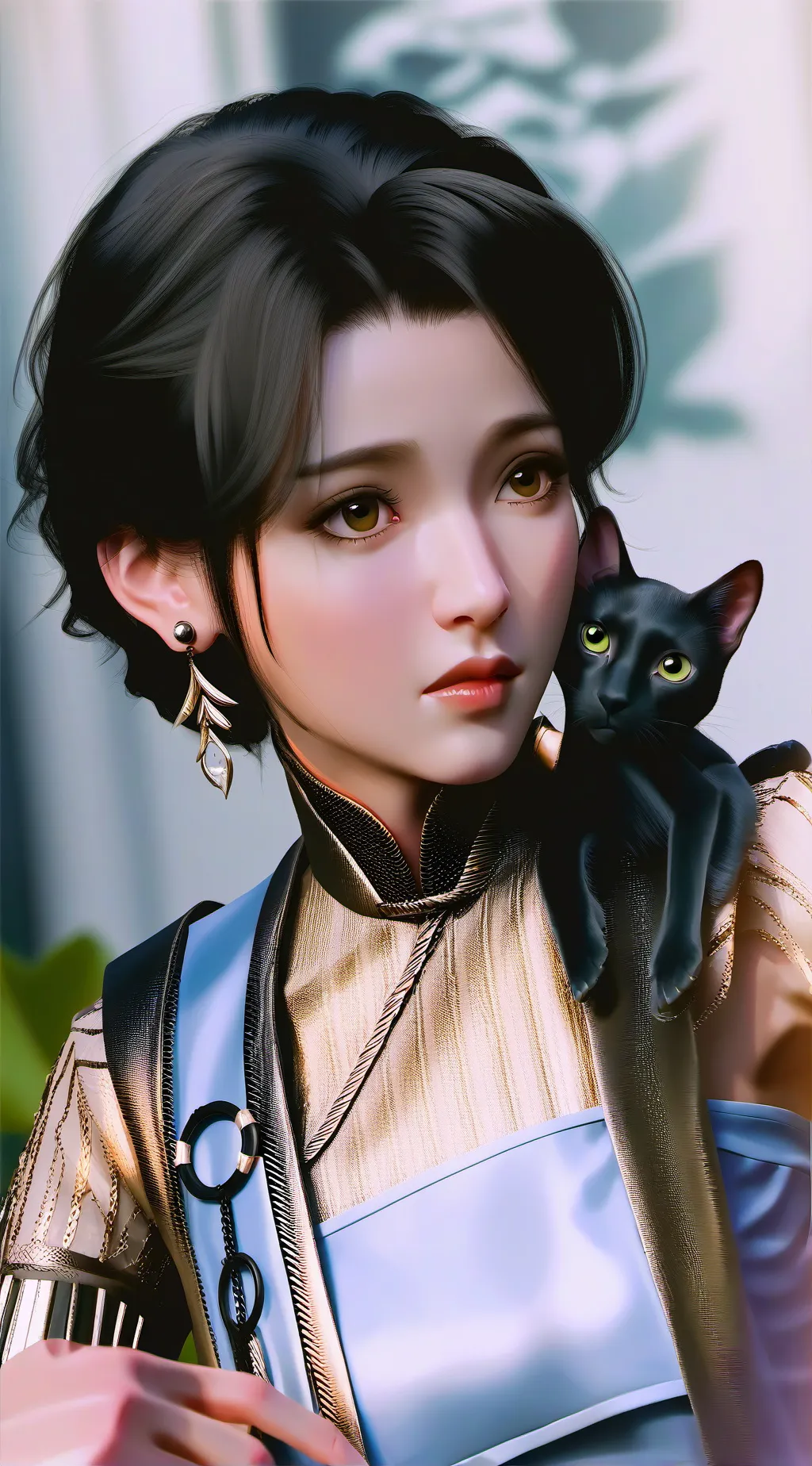 ai character: сёстры ❤️ background