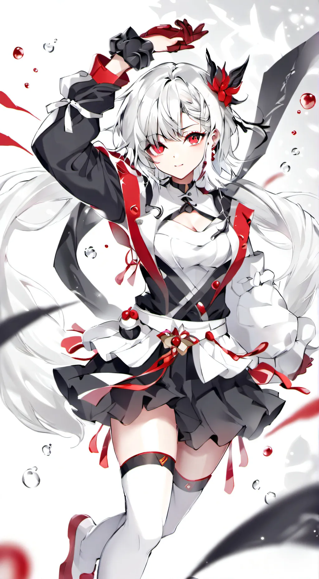 ai character: female gohan  background