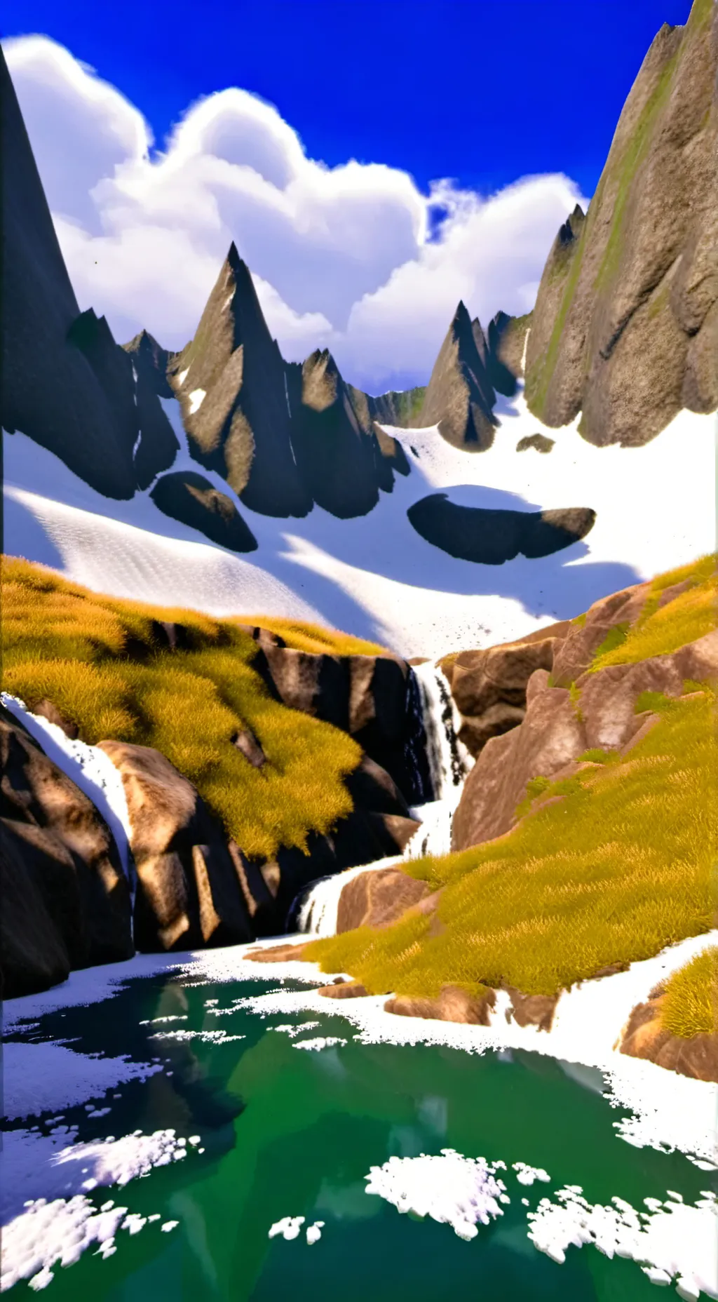 ai character: baby brud background