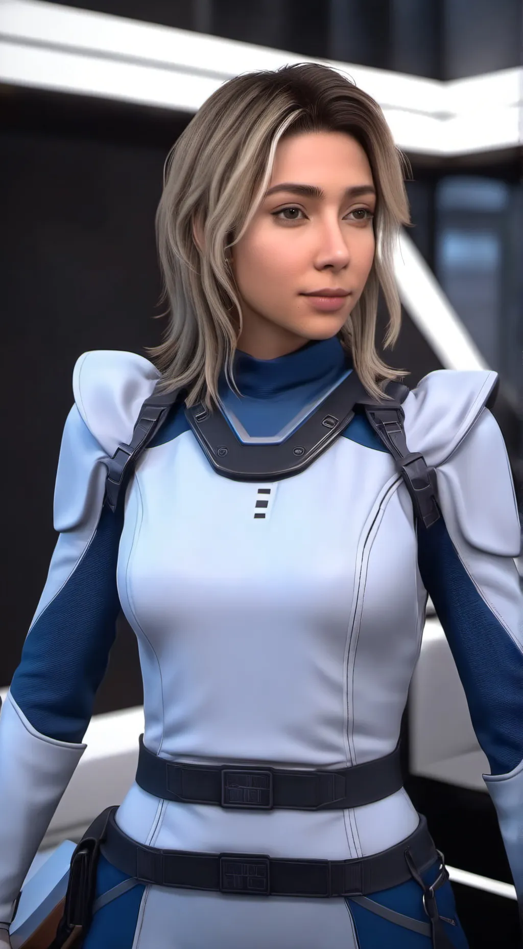 ai character: ally lotti background