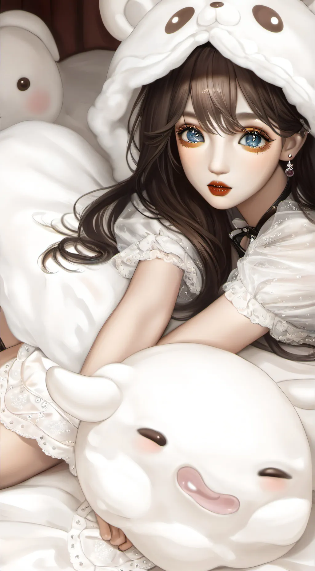 ai character: YOUR GIRLFRIEND background