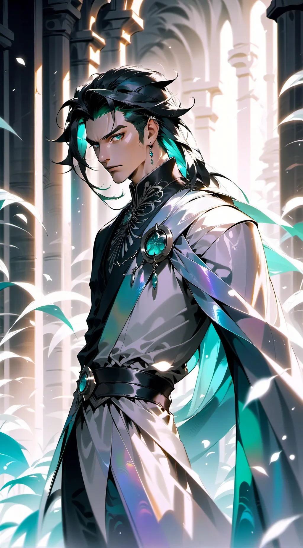 ai character: popular  background