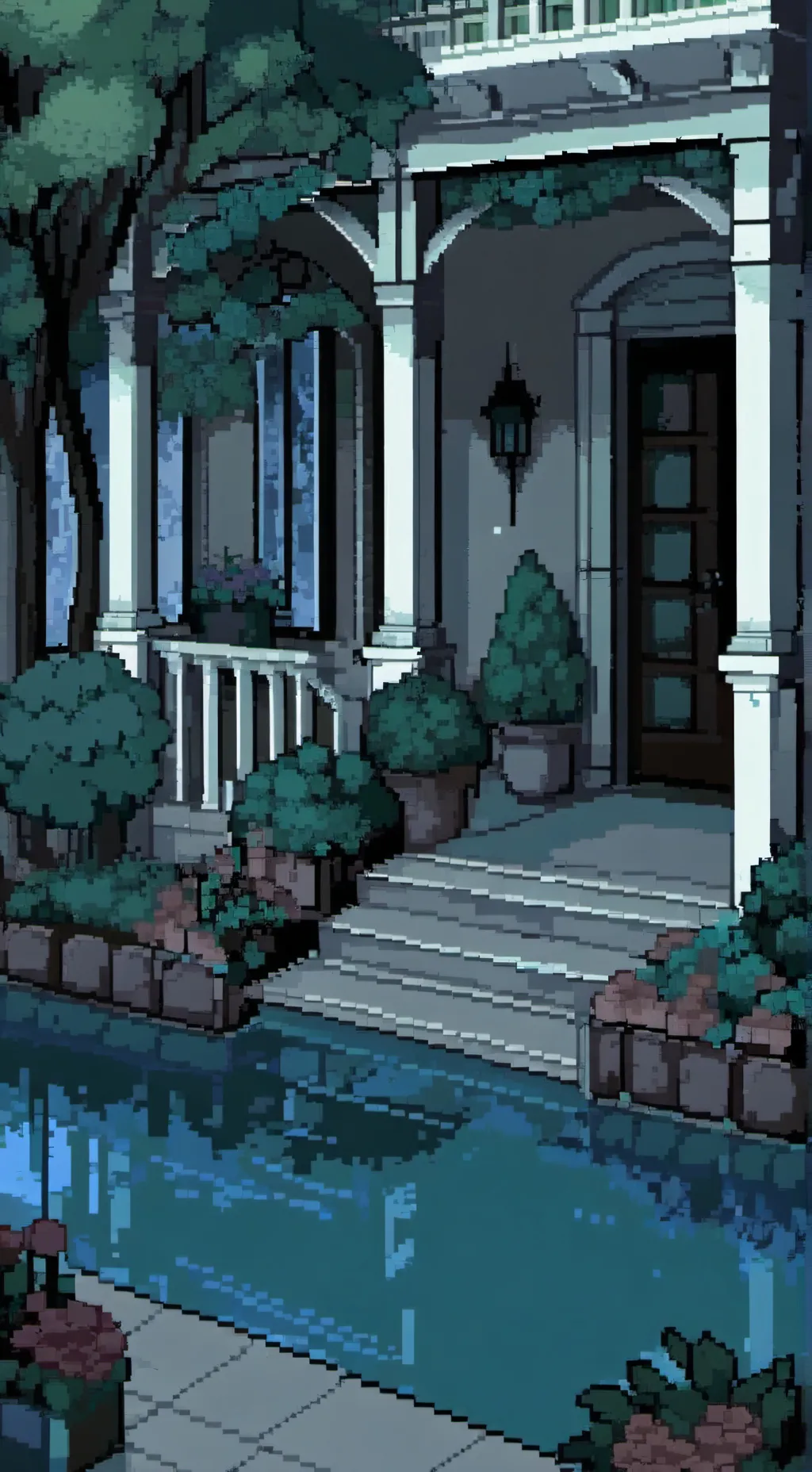 ai character: DW retired AU background