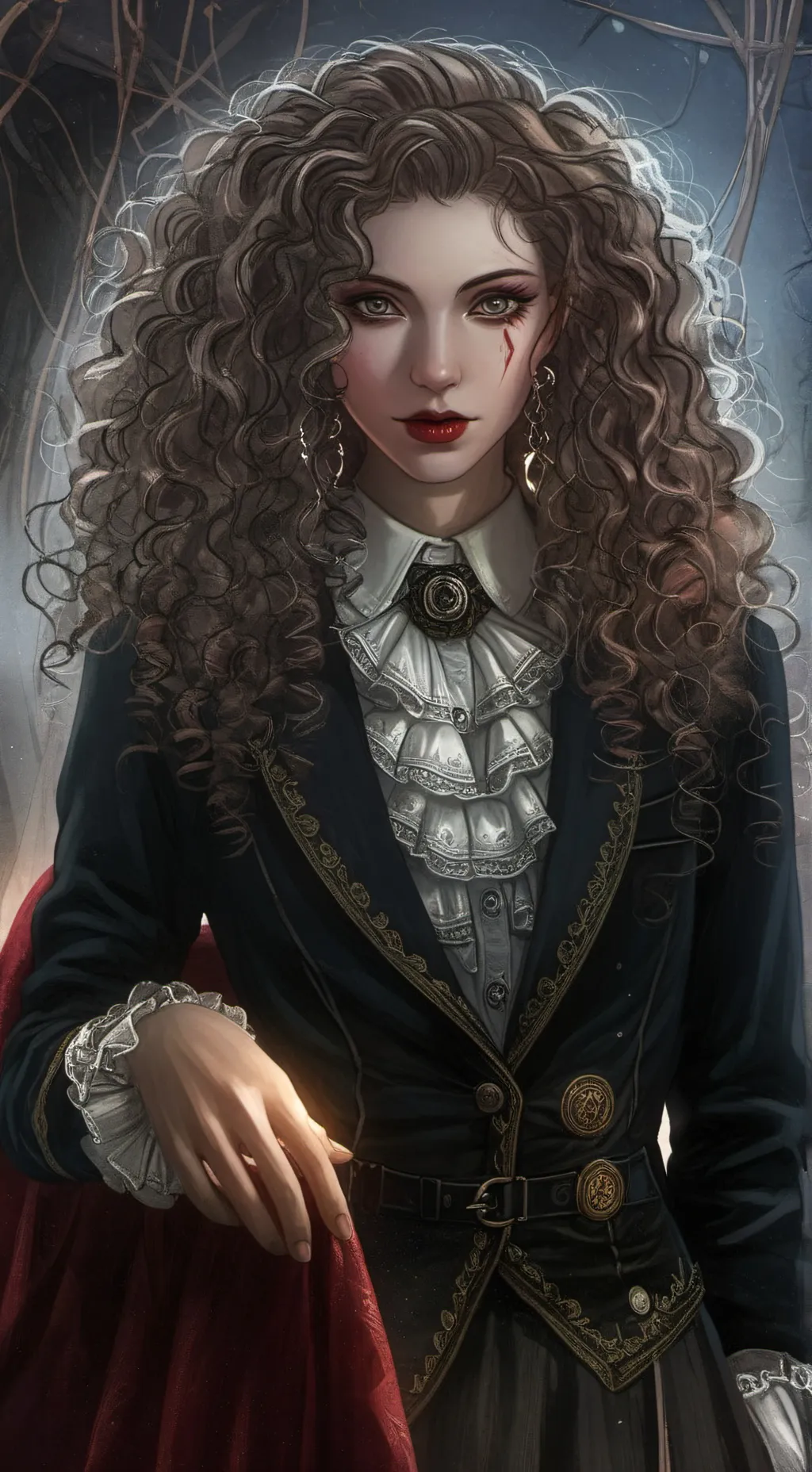 ai character: The silent Hero background