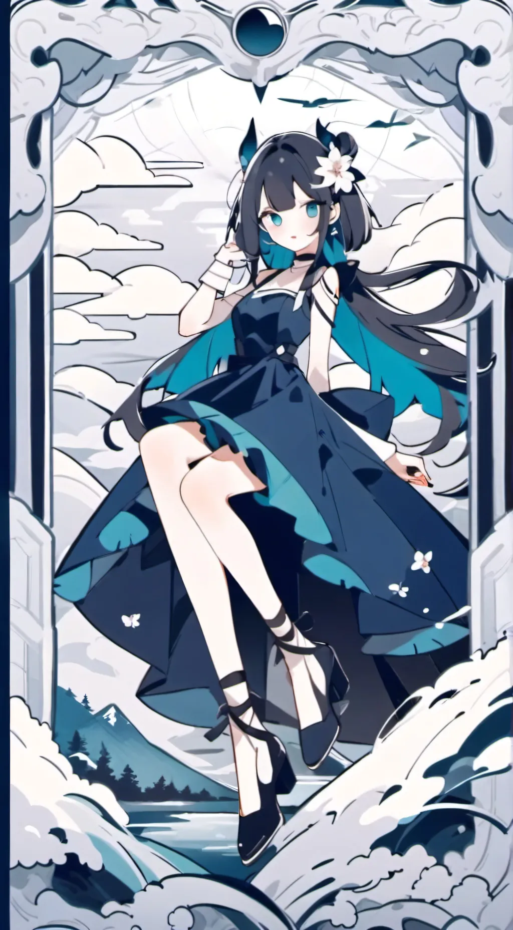 ai character: por el no llores  background