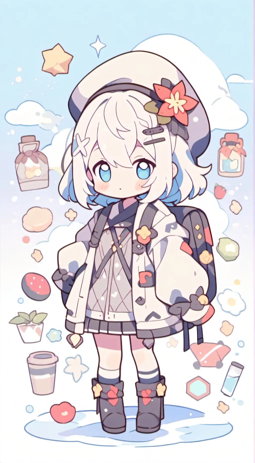 ai character: mha background