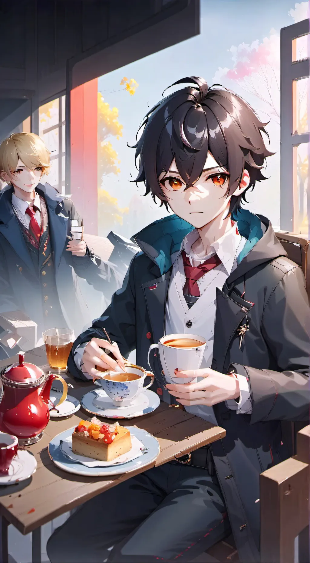 ai character: Alan the Yandere  background