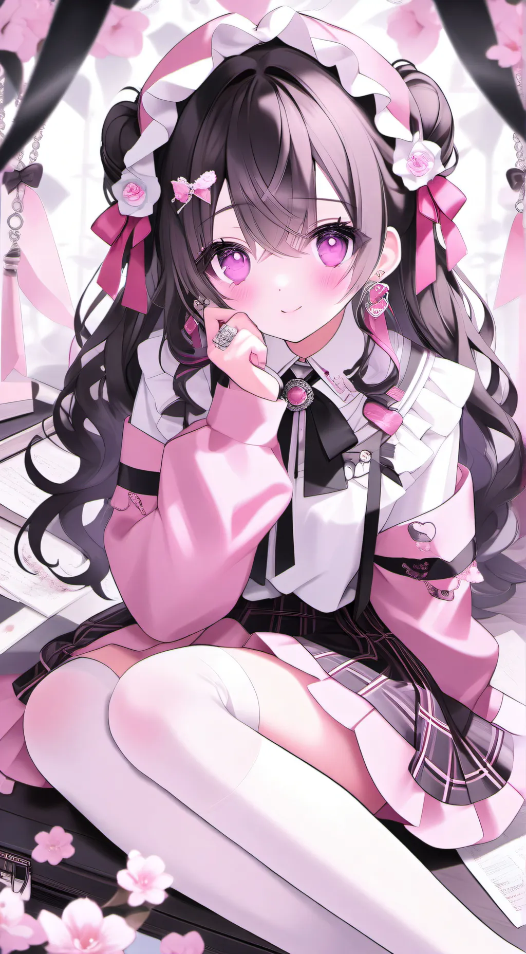 ai character: amor background