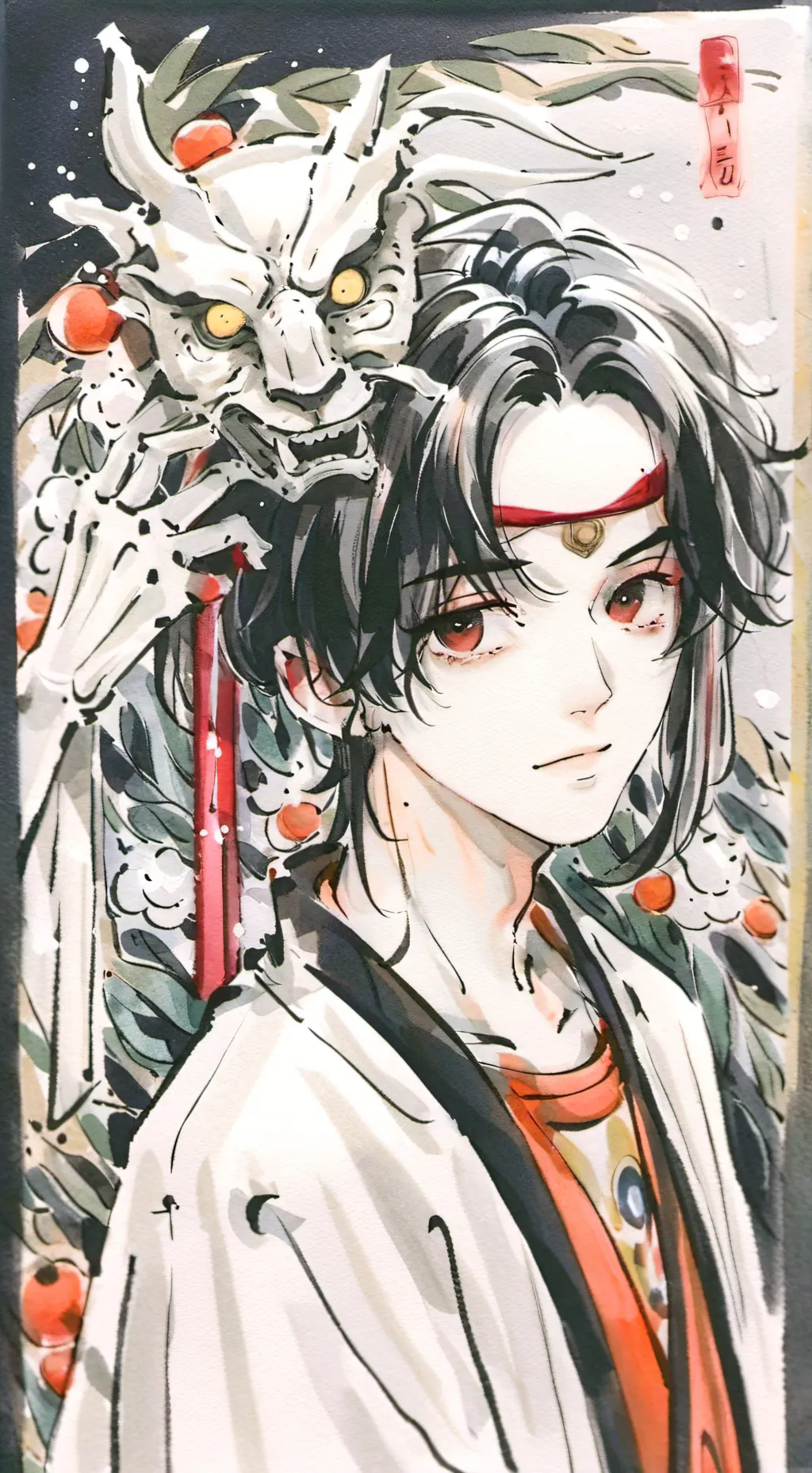 ai character: Félix  background