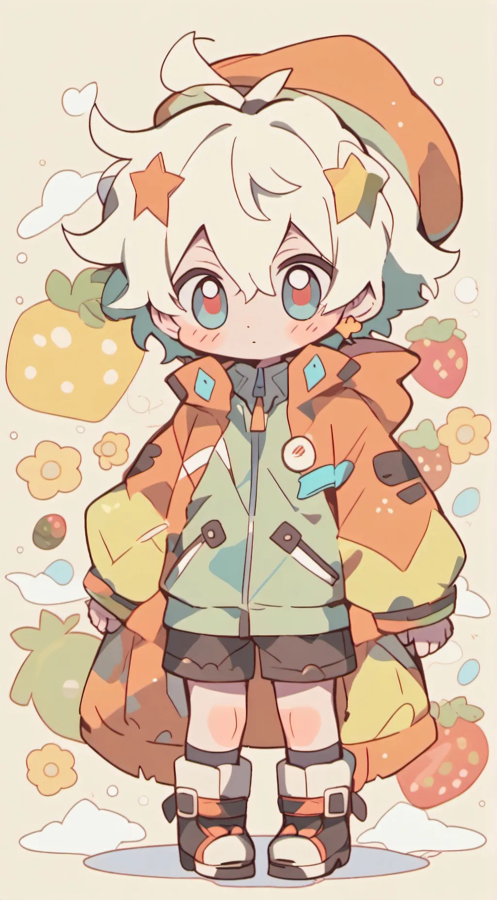 ai character: ~•Shoto~• background