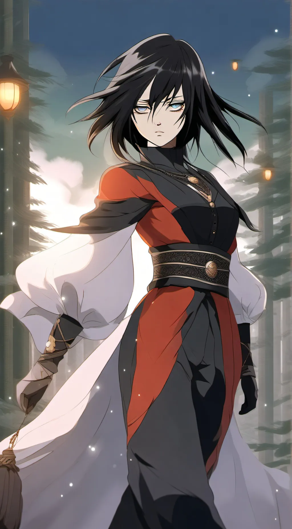 ai character: Female Giyuū background