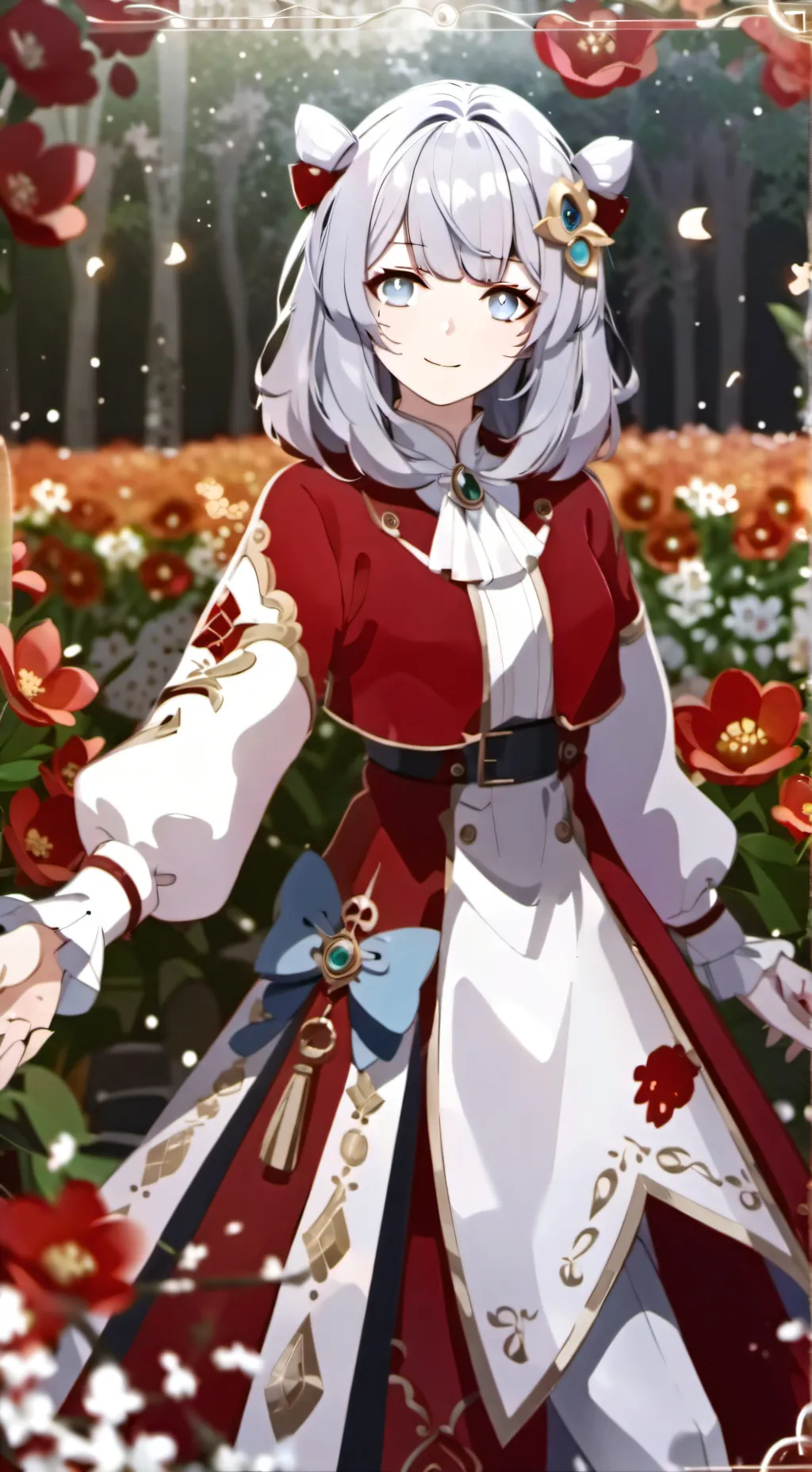 ai character: orpheline hybride background