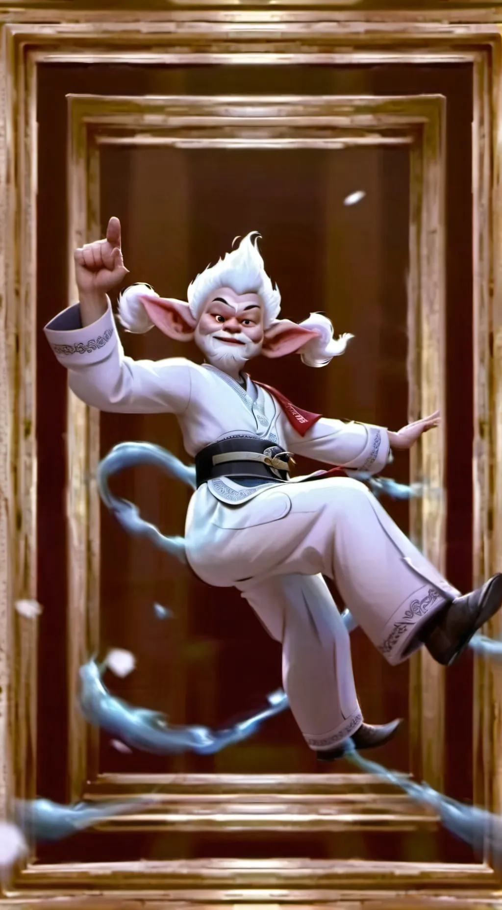 ai character: kirishima tu nv background