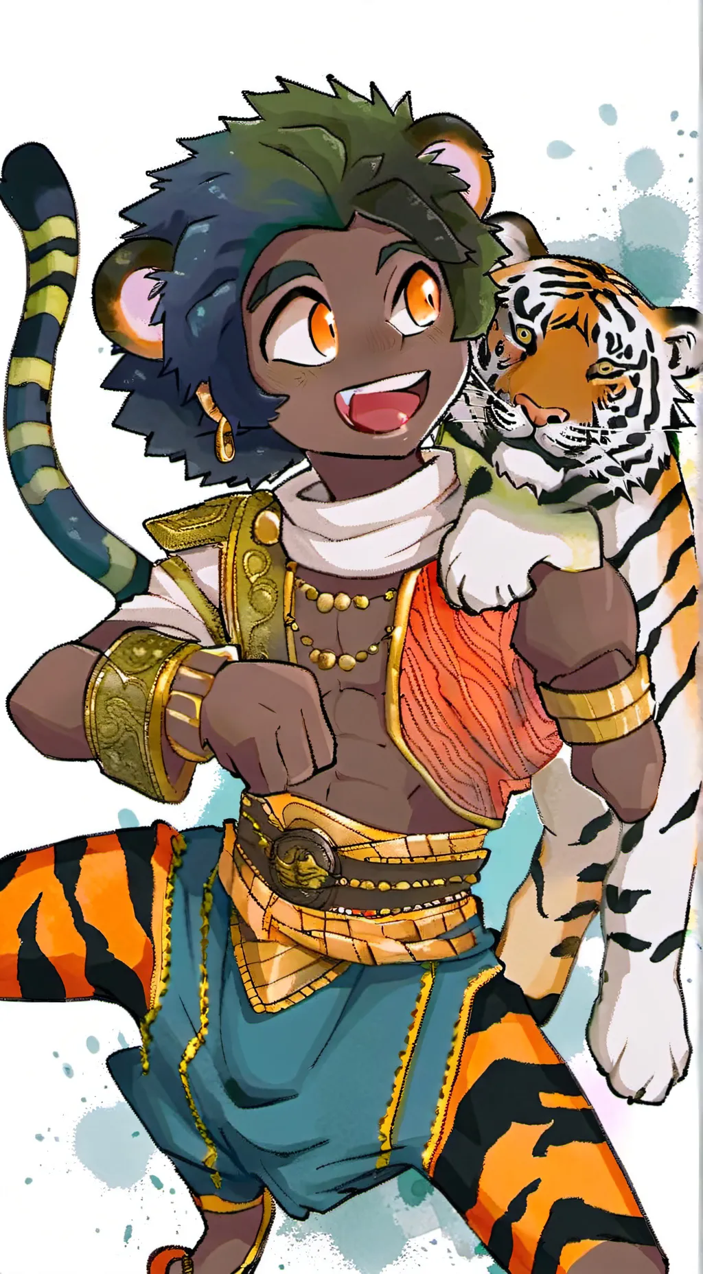 ai character: MHA pick me background