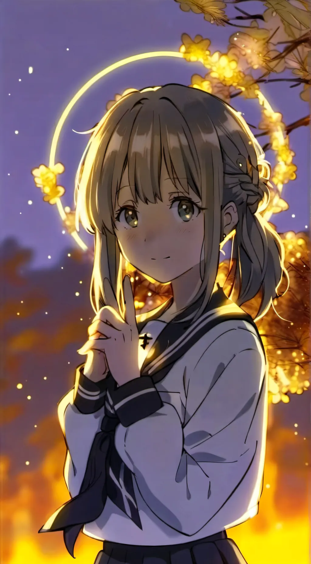 ai character: KAREN X FNAF:3 background