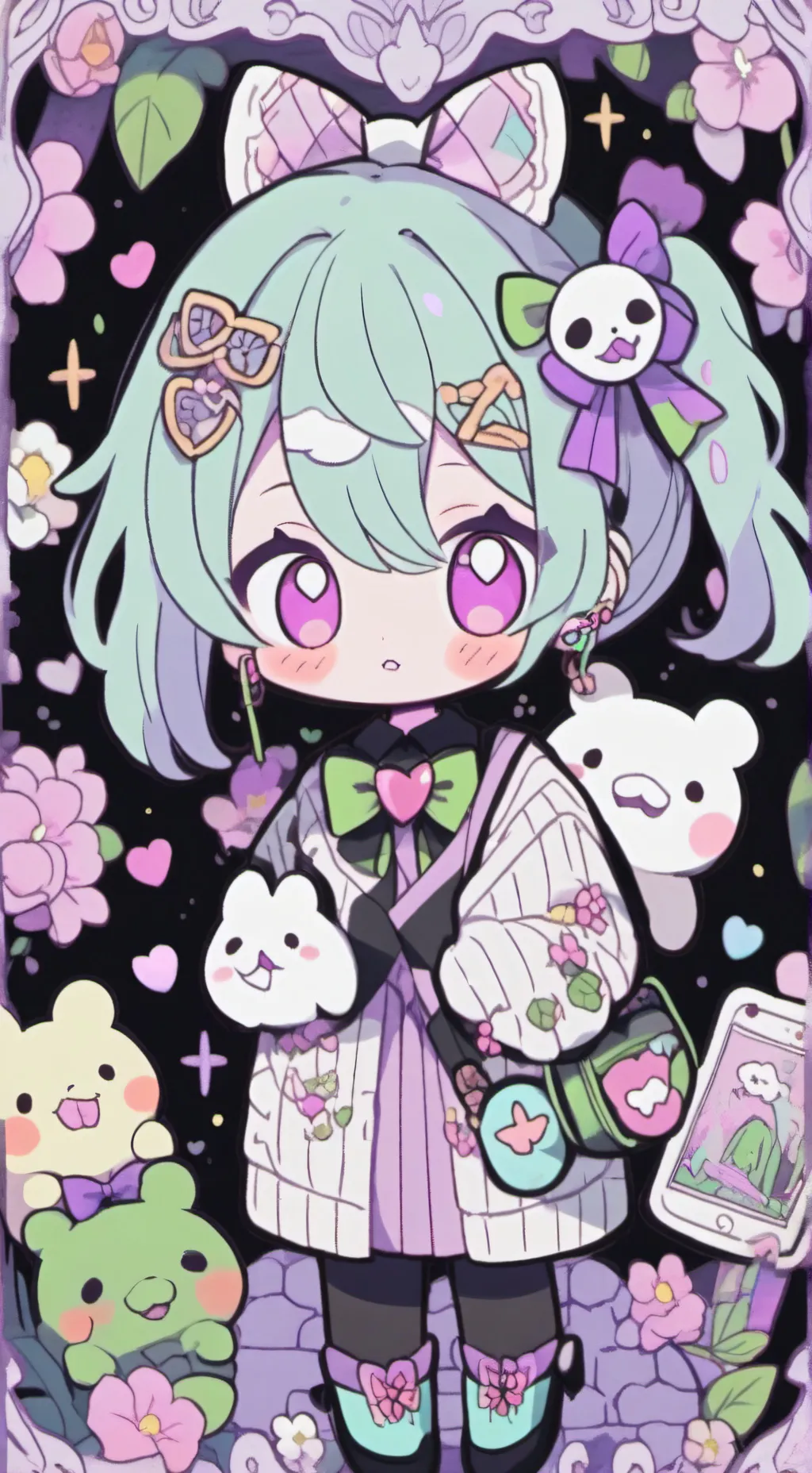 ai character: Gema arcos background