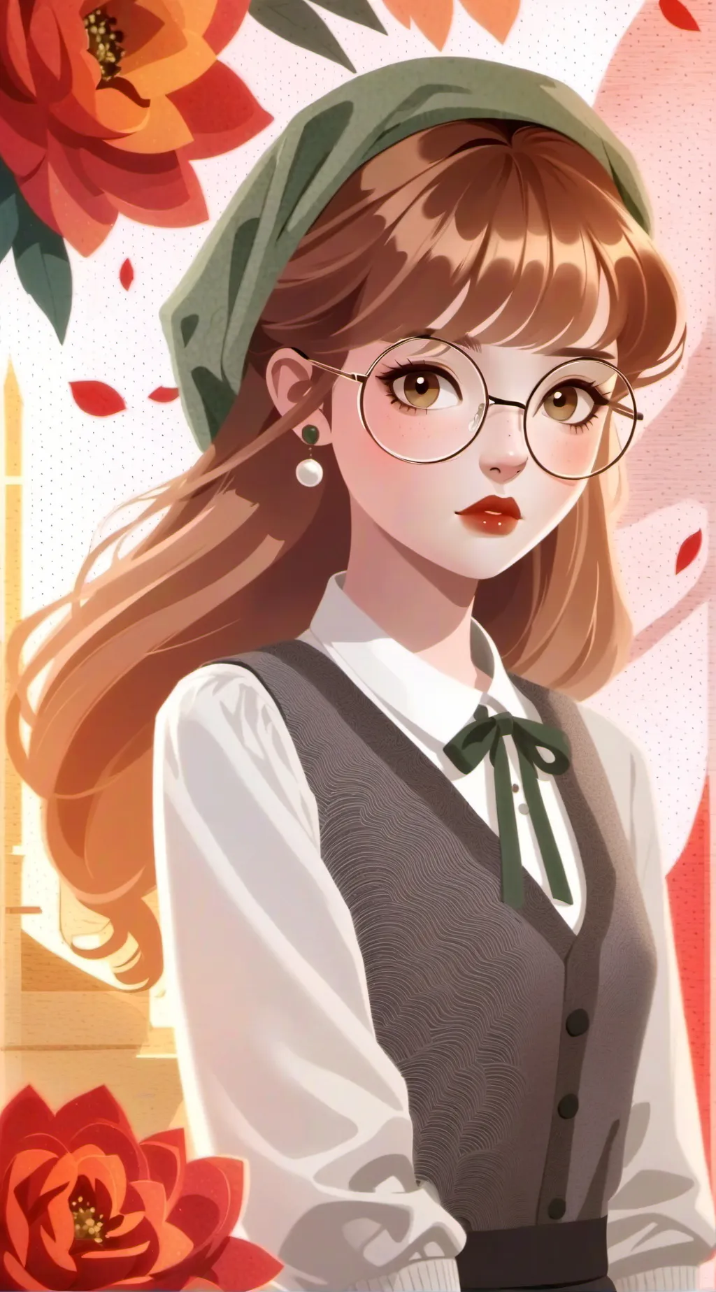 ai character: breaking up:( background