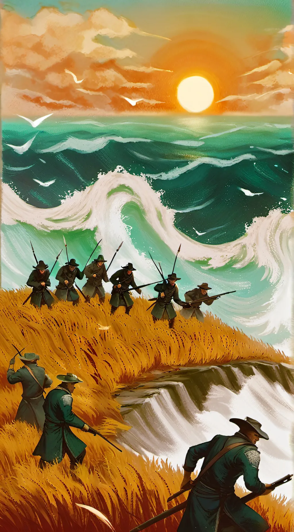 ai character: warrr background