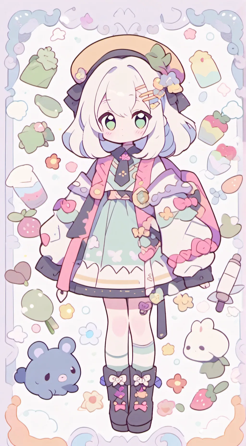 ai character: I got in a fight background