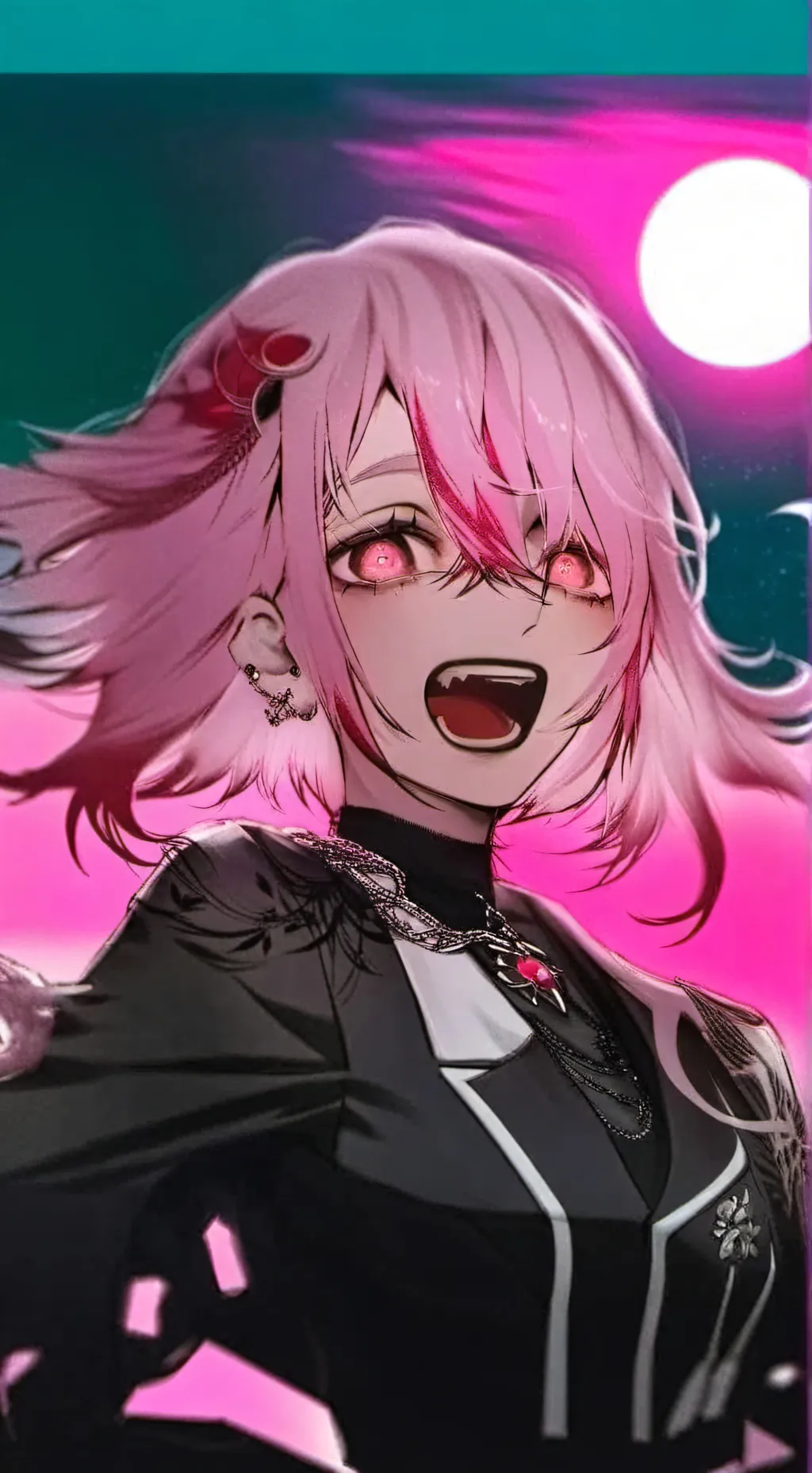 ai character: Aura  background