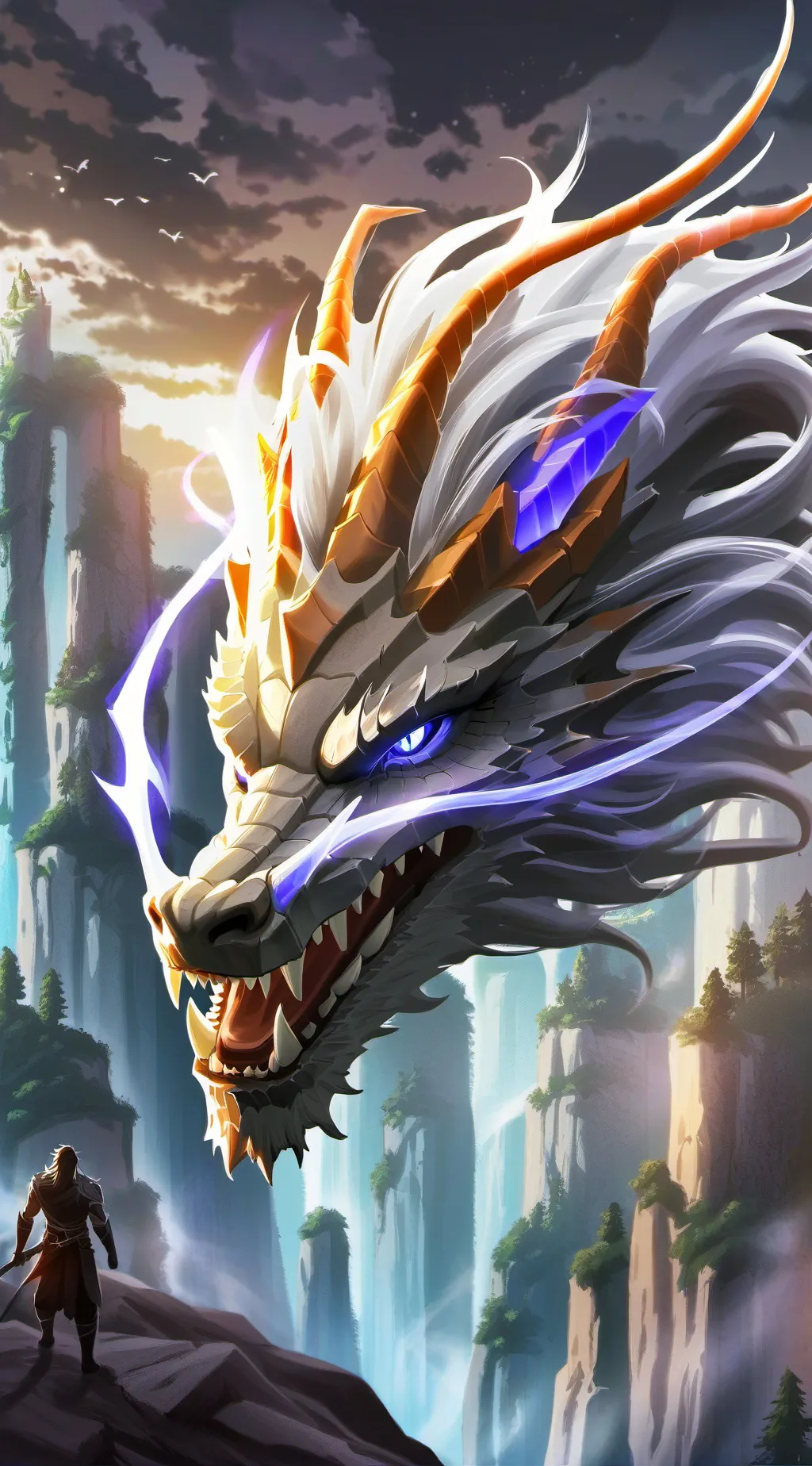 ai character: dragon curse background