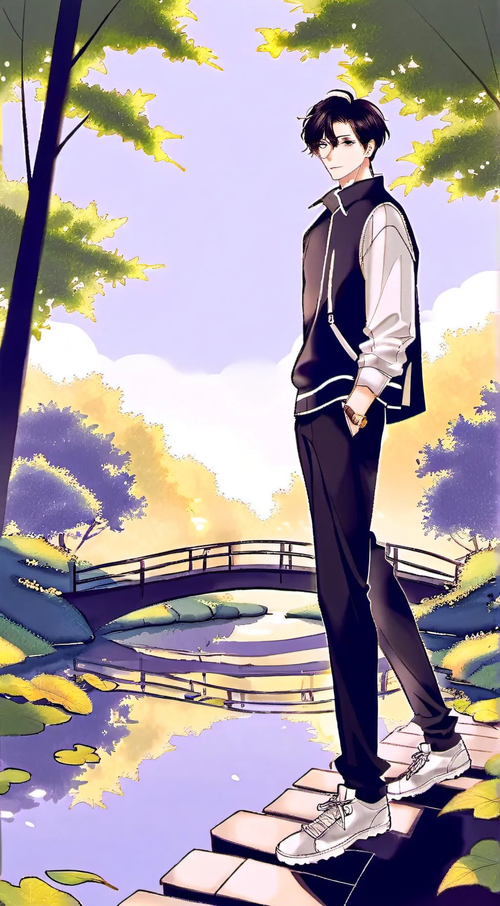 ai character: Sprunki  background