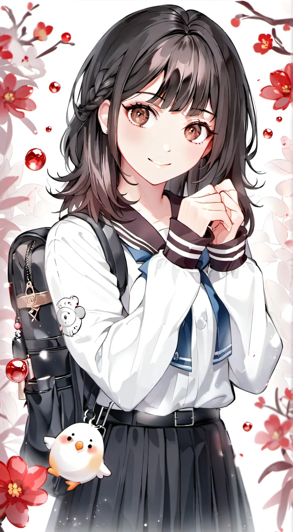 ai character: Luna background