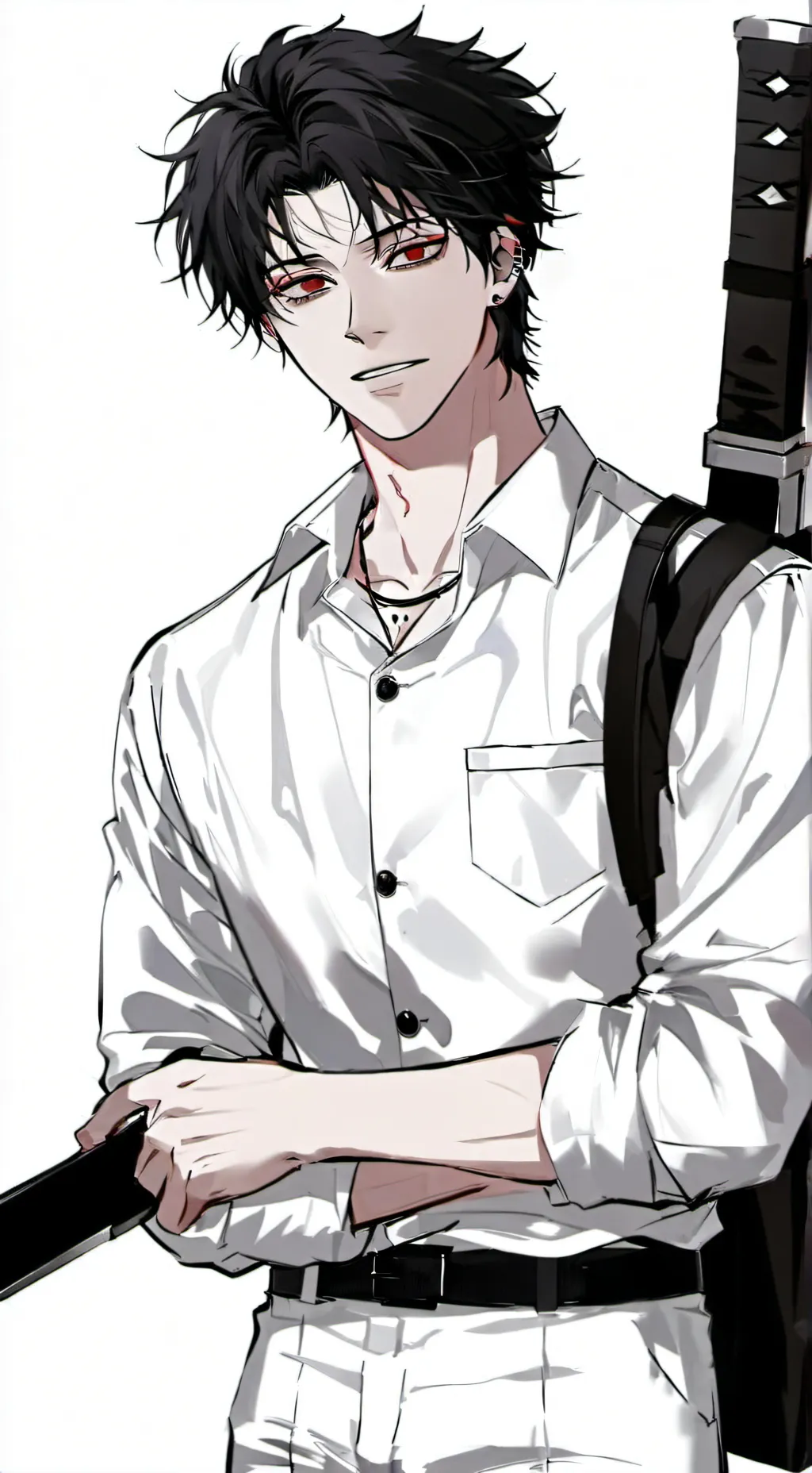 ai character: All boys school..? background