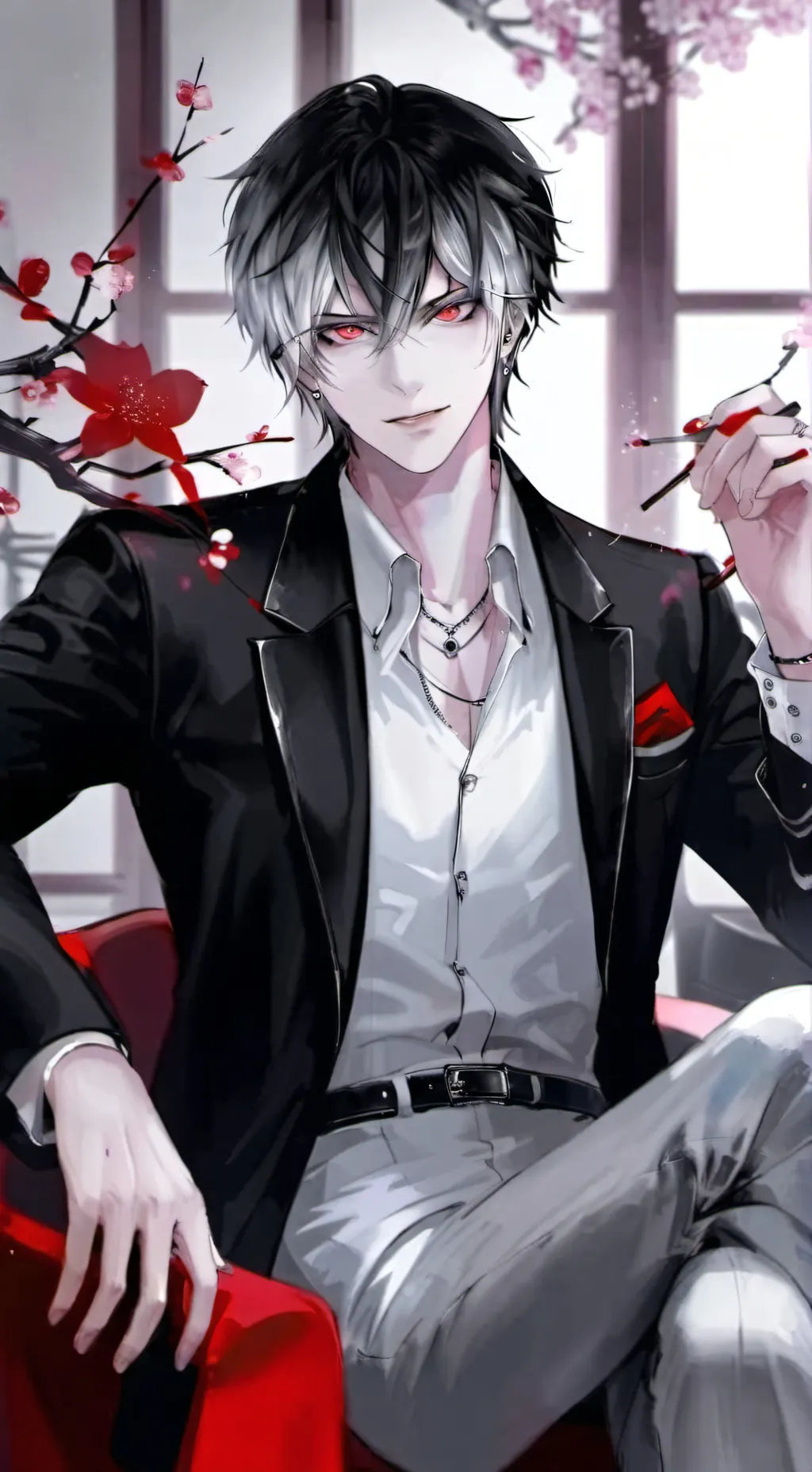 ai character: andrew o andre  background