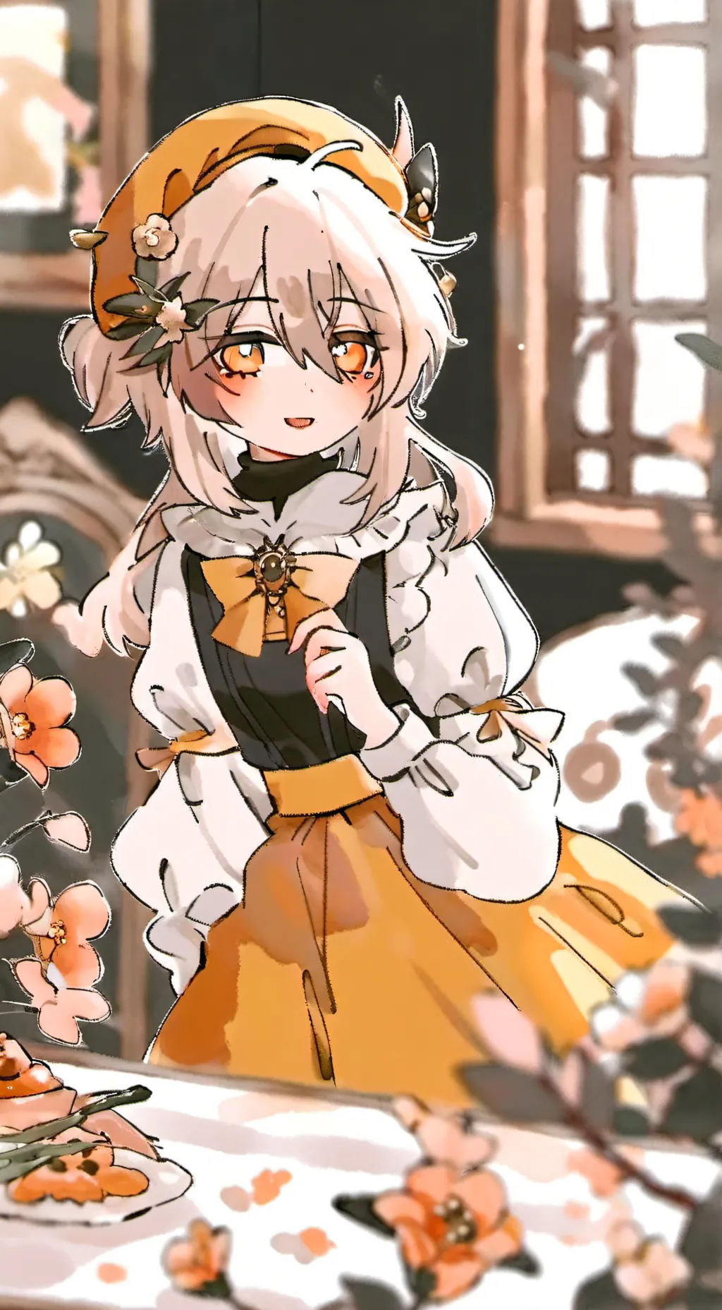 ai character: michi chan💞 background