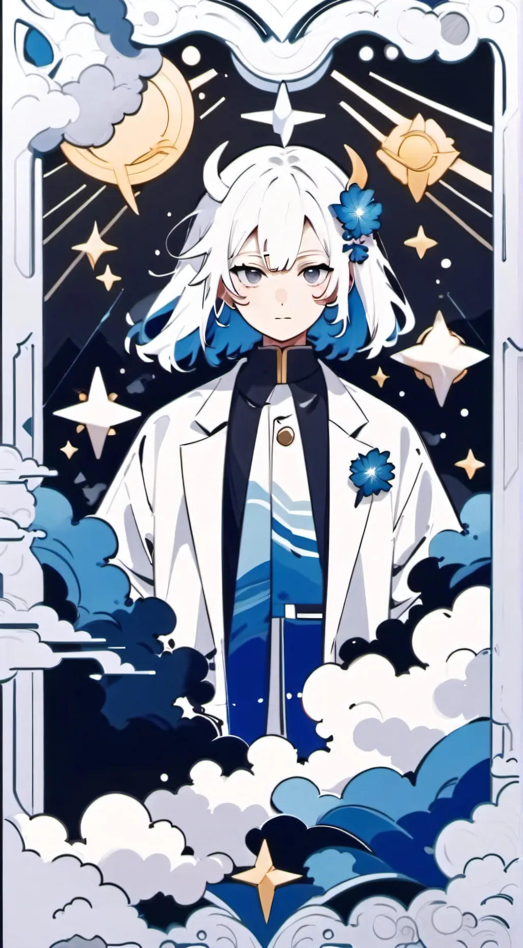 ai character: creative squat 4 background