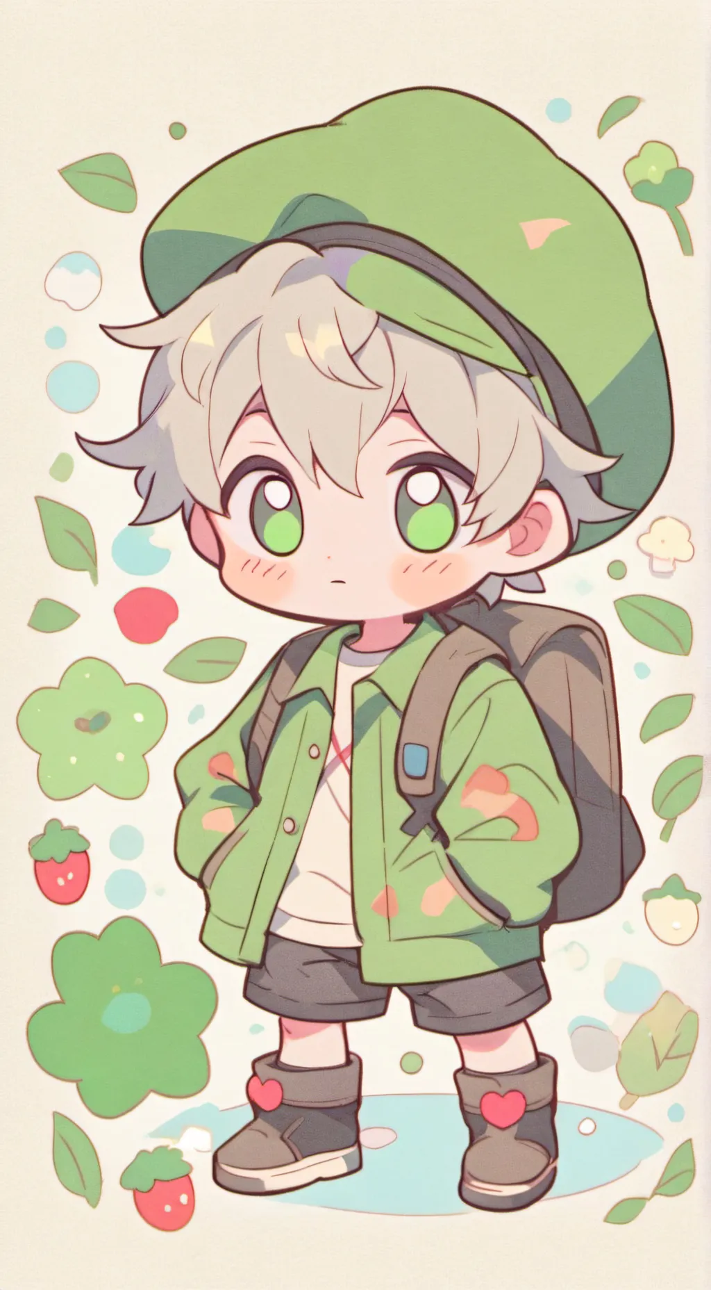 ai character: сын background