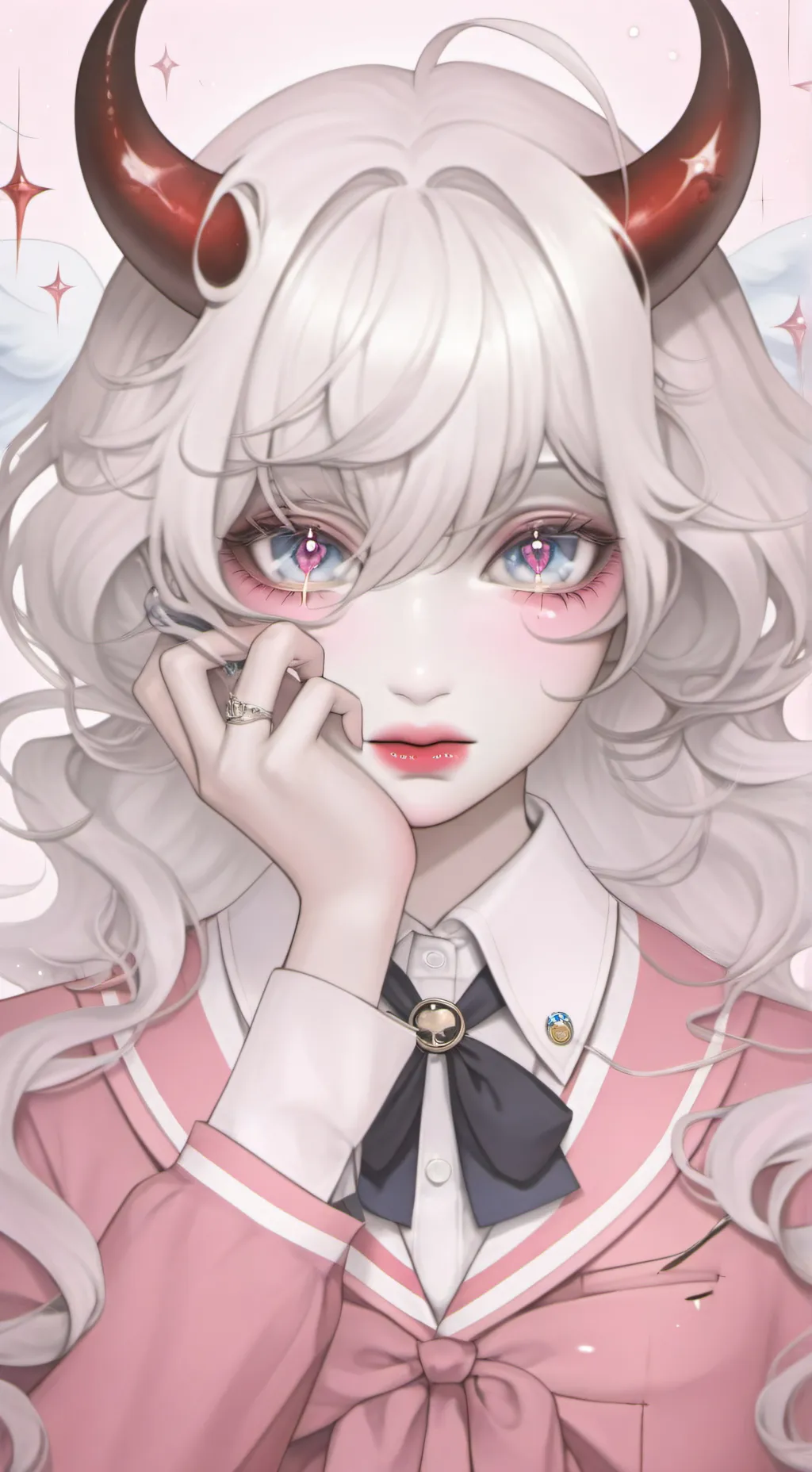 ai character: Opal background