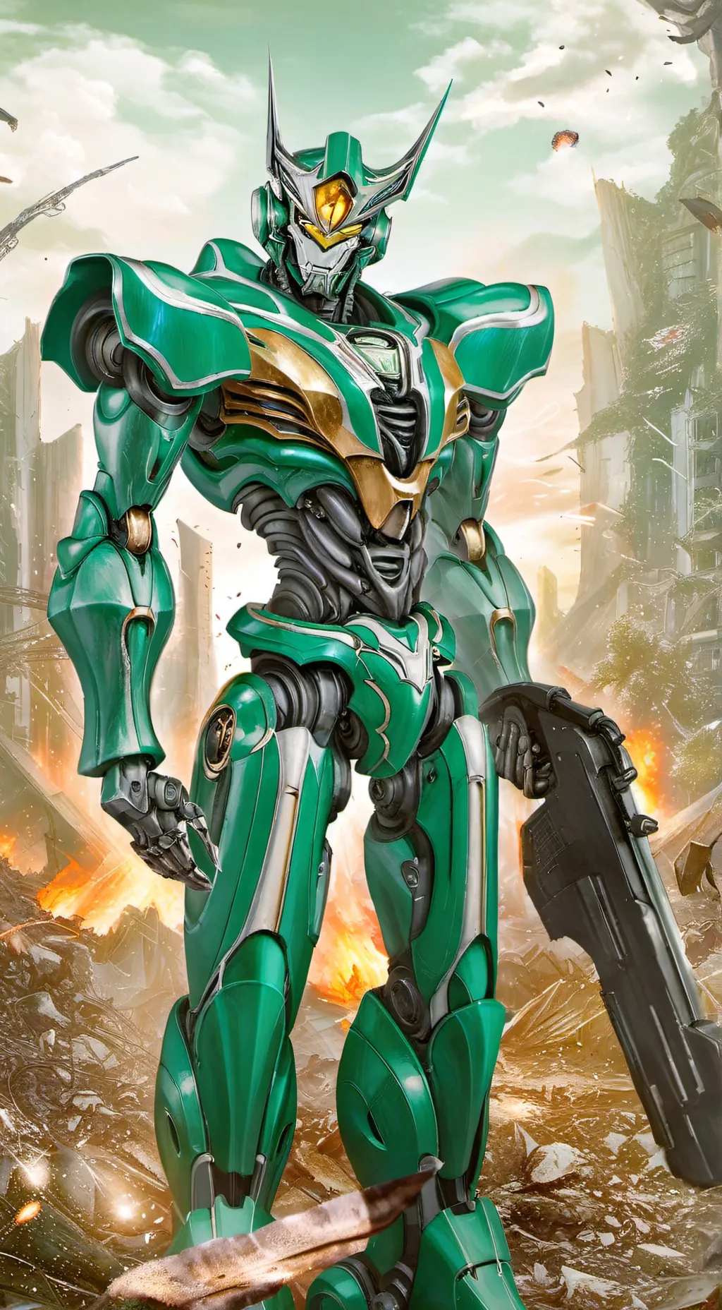 ai character: solus prime background