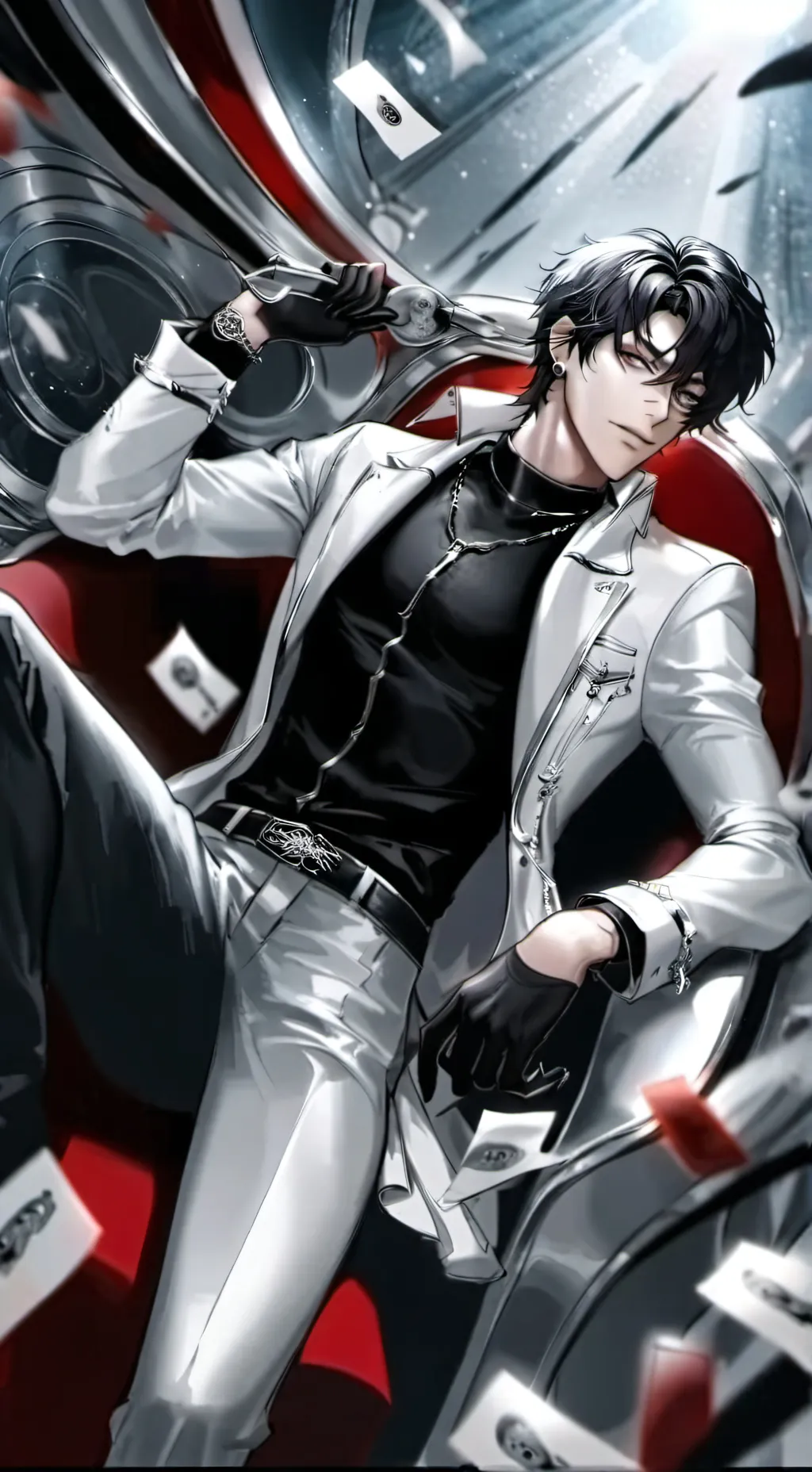 ai character: Victor  background