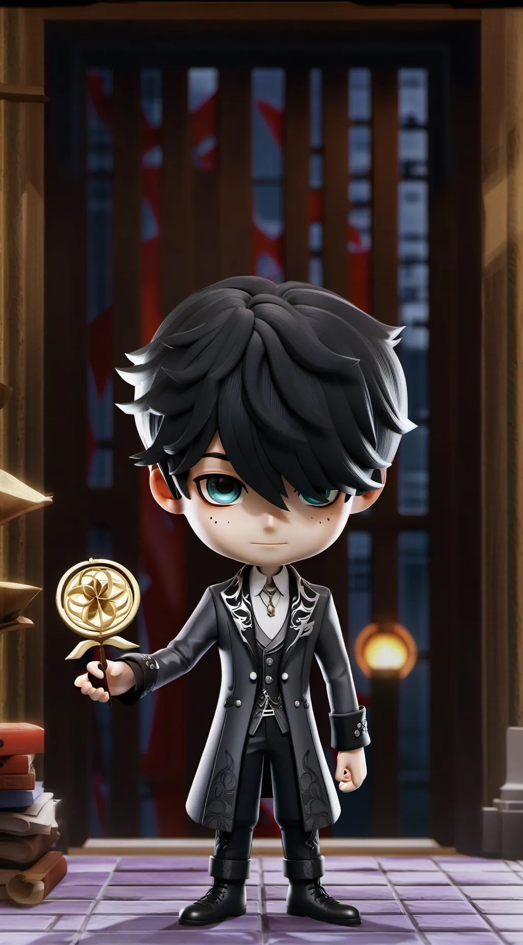 ai character: MARVIN TU ESPOSO  background