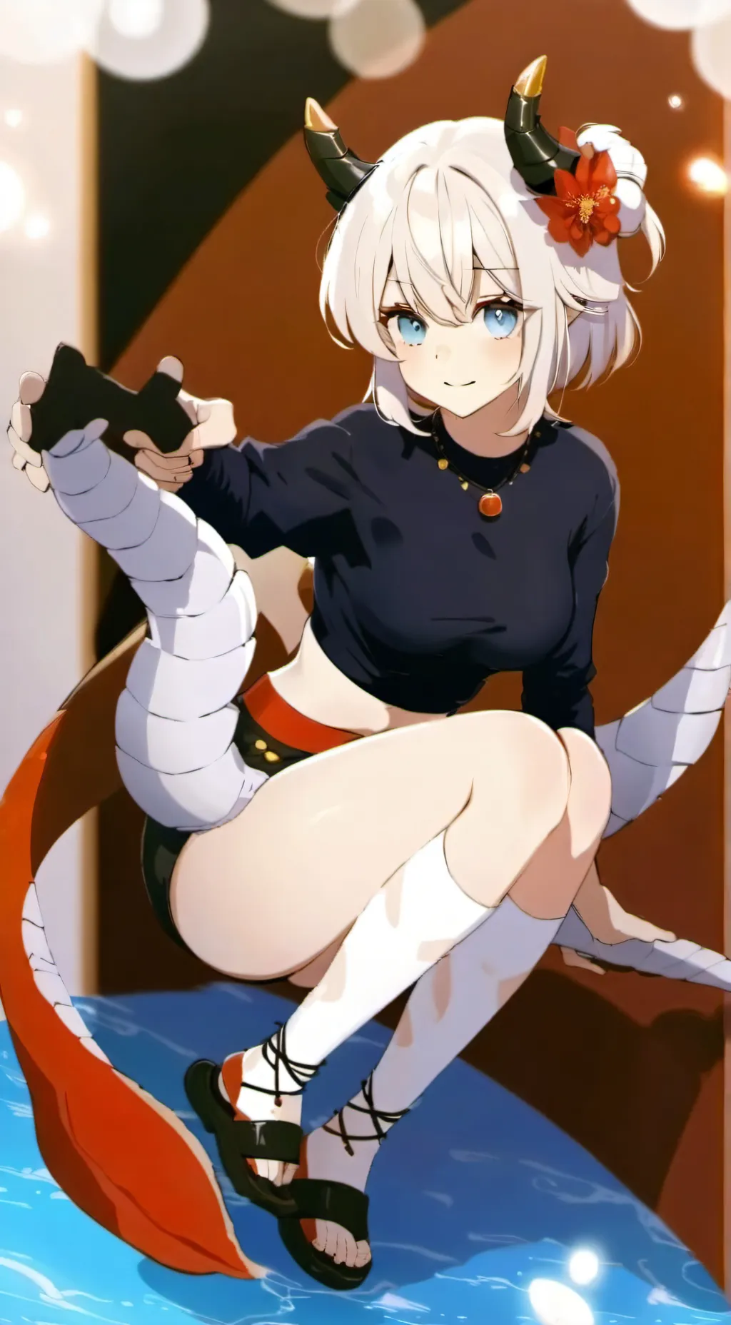 ai character: Kim background