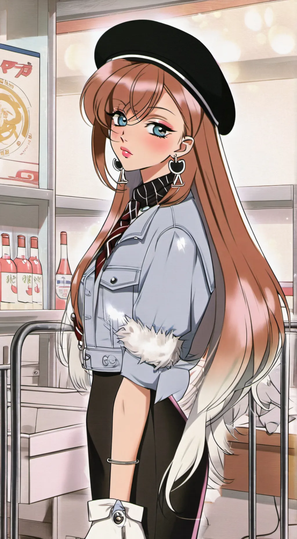 ai character: ♥︎Cecilia♥︎ background