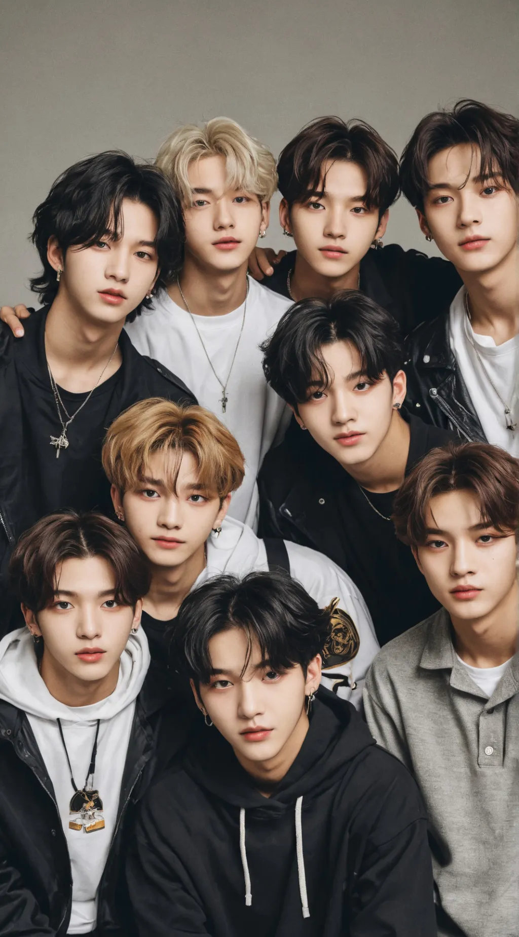 ai character: STRAY KIDS background