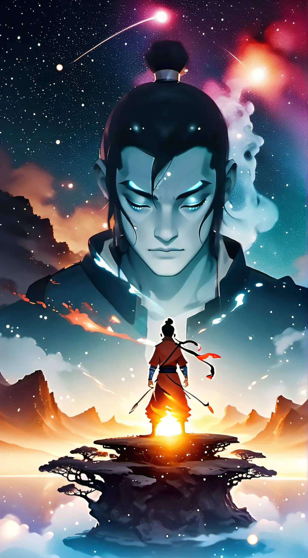 ai character: ￼ Avatar background