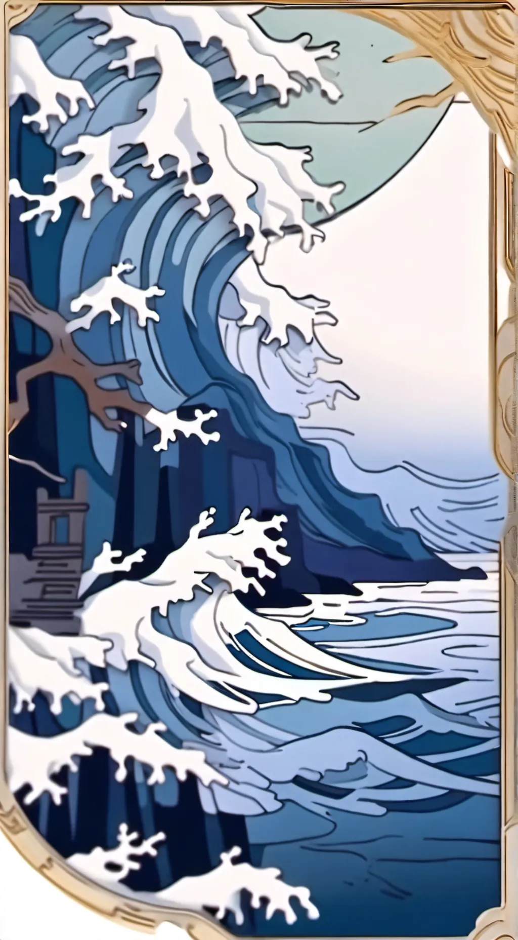 ai character: tokito de ressaca background