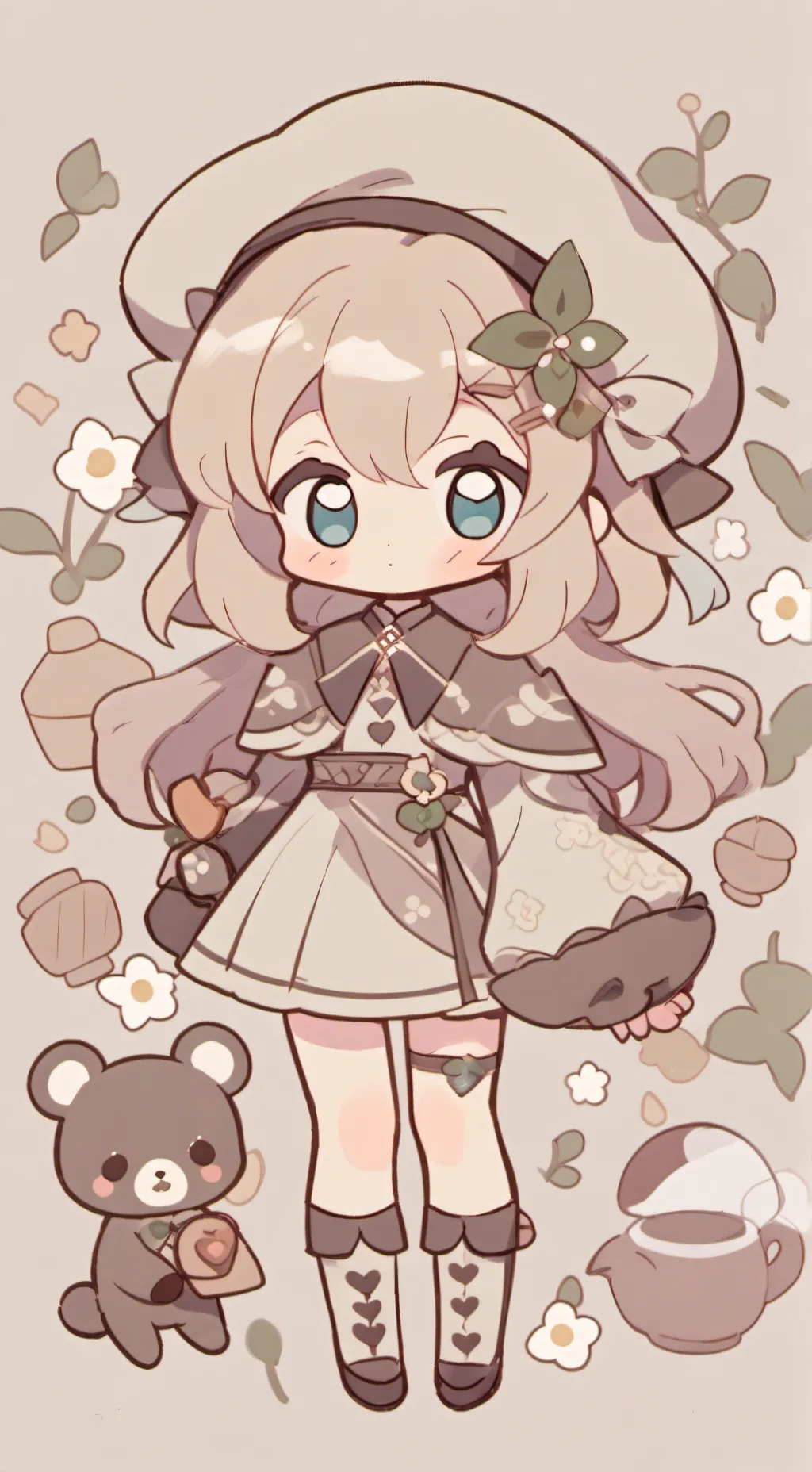 ai character: алина background