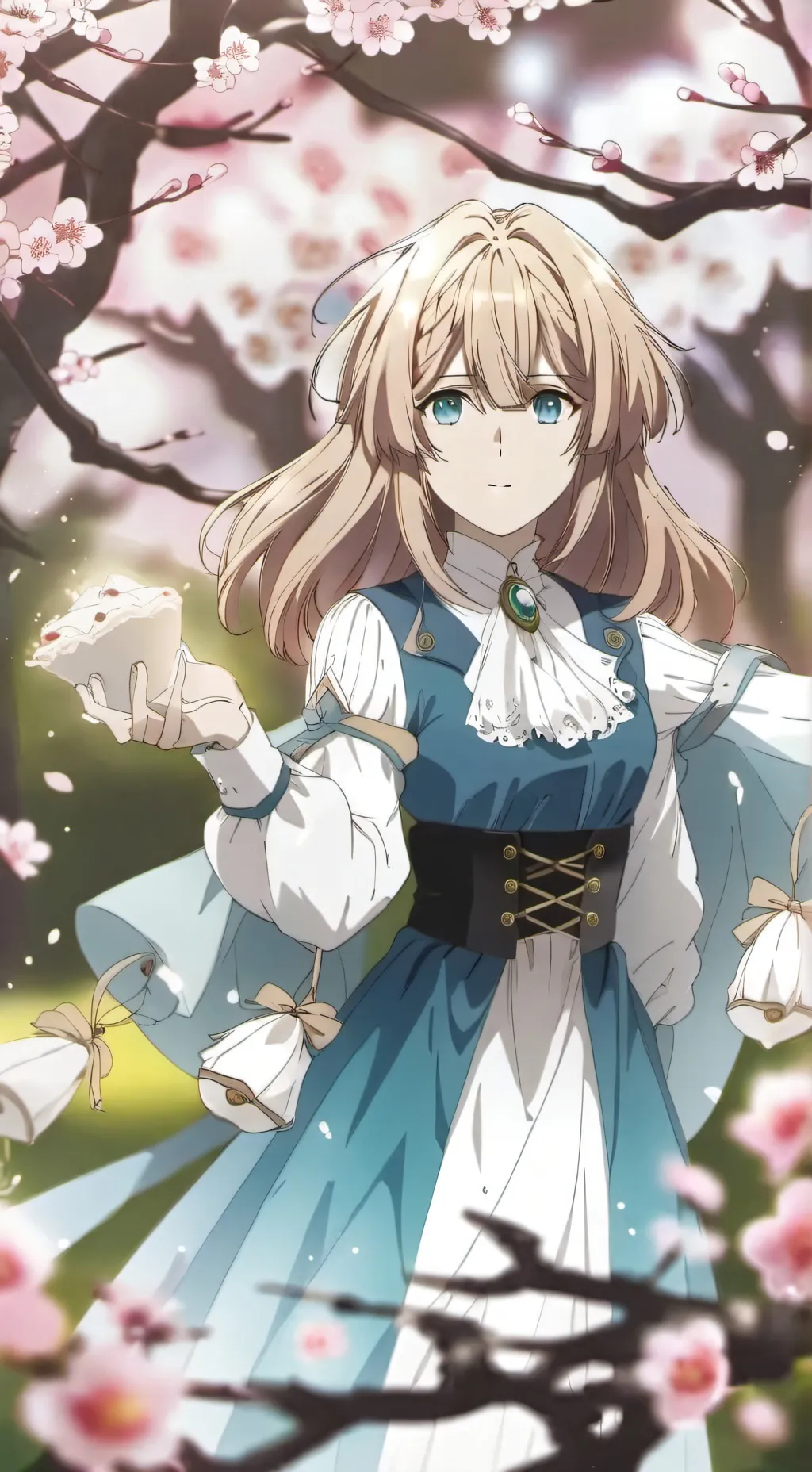 ai character: giggle  background