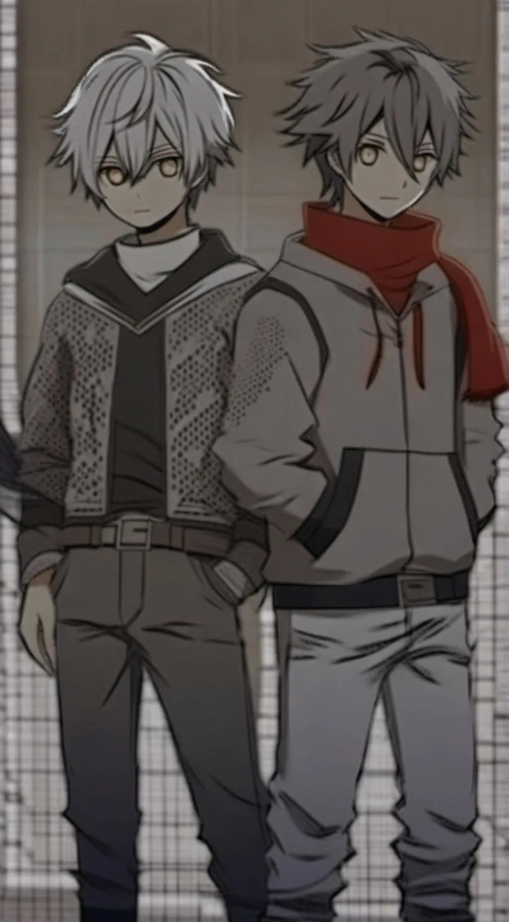 ai character: Teo y deon 💞 background