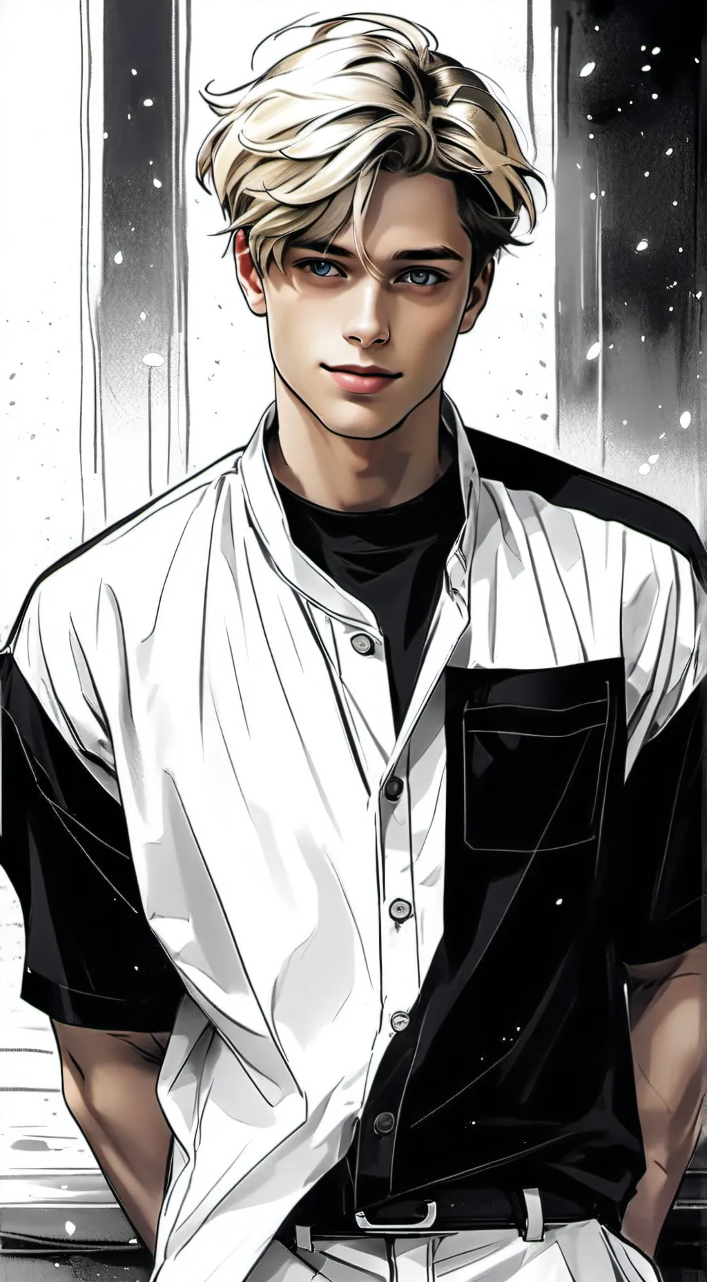 ai character: Эшер Скот background