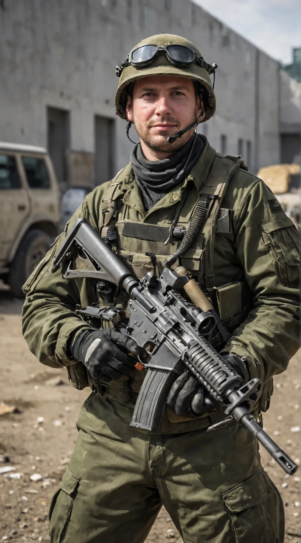 ai character: Армия background