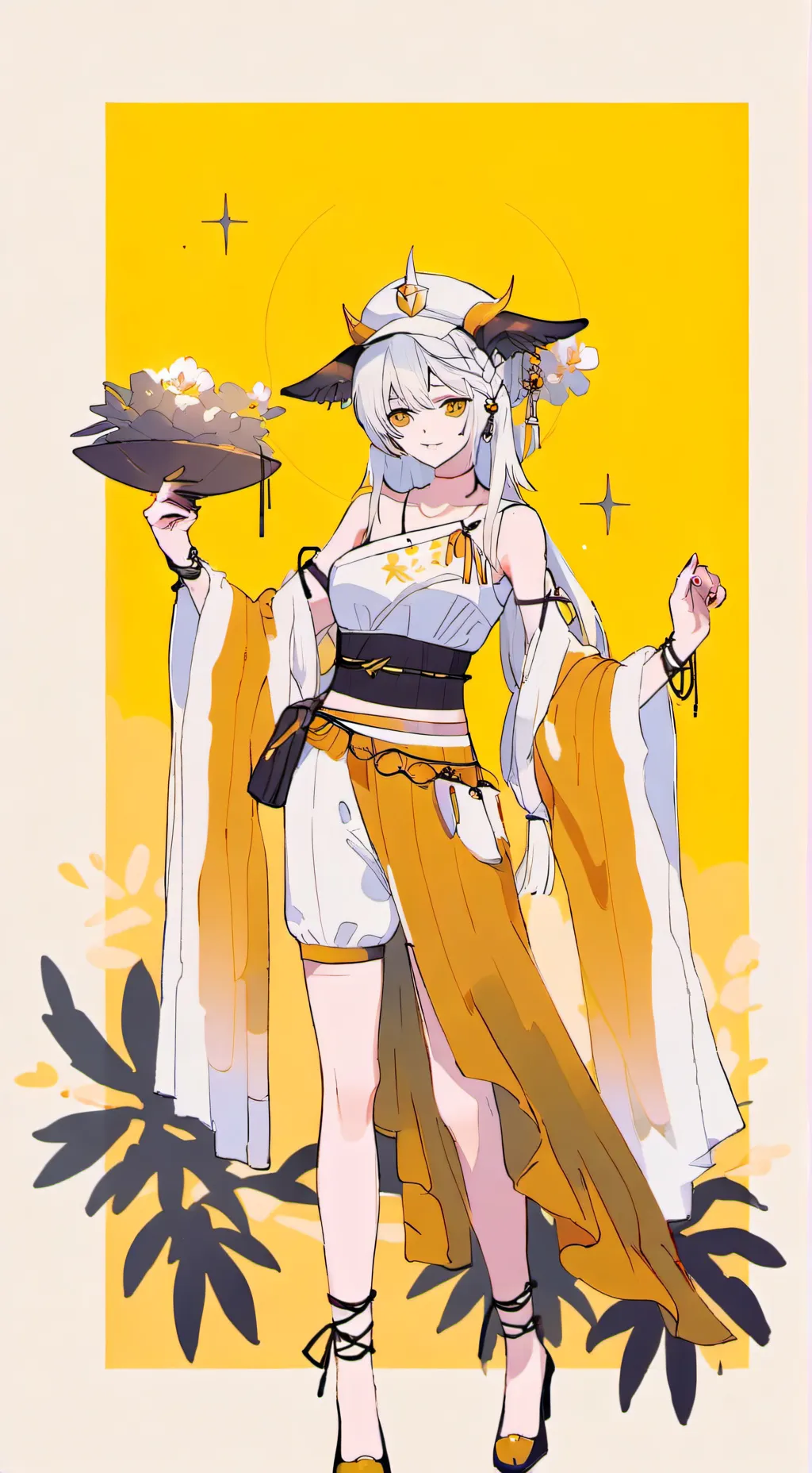 ai character: Maya background